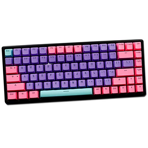 Sunzit Keycaps, 84 Keycaps Backlight Mechanische Tastatur PBT Keycaps für AKKO 3108/RK S84 Keyboard Keys (Keyboard von Sunzit