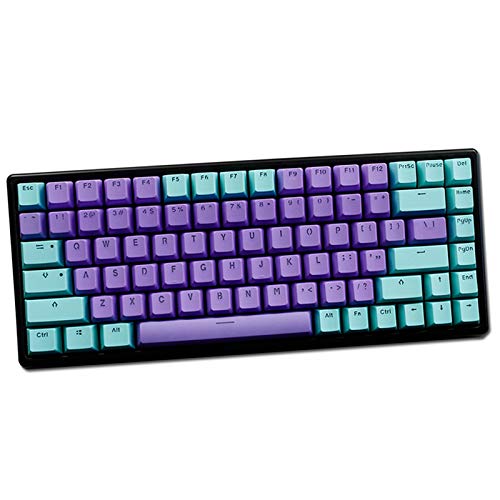 Sunzit Keycaps, 84 Keycaps Backlight Mechanische Tastatur PBT Keycaps für AKKO 3108/RK S84 Keyboard Keys (Keyboard von Sunzit