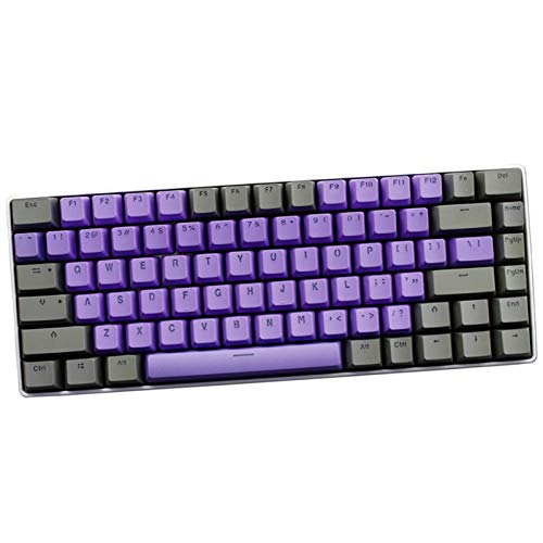 Sunzit Keycaps Gaming, 82 PBT Keycaps Backlight Mechanische Tastatur PBT Tastenkappe für Ajazz AK33 /KANANIC 82/KBT Race 2 (nur Keycaps von Sunzit