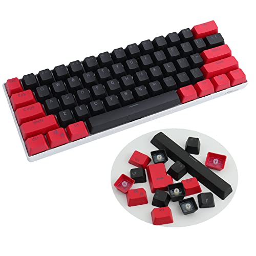 Sunzit Keycaps,61 Keycaps Backlight PBT Tastenkappe für Ducky / GH60 / RK61 / ALT61 Keyboard Keys (Keyboard von Sunzit