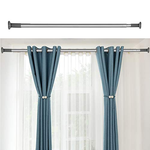 Teleskopstange Ohne Bohren, 92-127cm Ausziehbare Edelstahl Duschvorhangstange für Große Fenster/Duschraum (Grau, 92-127cm) Teleskopstange Ohne Bohren, 92-127cm Ausziehbare Edelstahl Duschvorhangstange für Große Fenster/Duschraum (Grau, 92-127cm) von SuoAirNuo