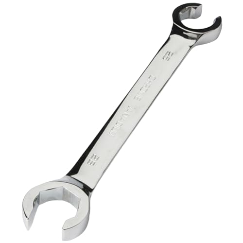 Suoumwa 25-28 mm Ölrohr-Bördelmutternschlüssel, Doppelmaulschlüssel mit Drehmoment und Handwerkzeug für, Offener Bremsenschlüssel für Autoreparaturen von Suoumwa