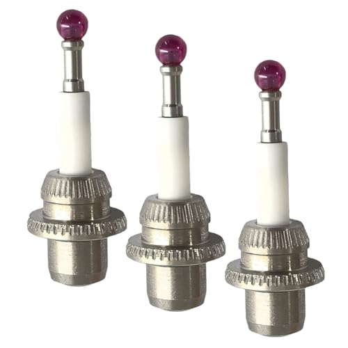 Suoumwa 3 Stück 3D-Sensor 80.362.00 Taststift M3 4 mm Rubinkugel Keramikschaft CNC-Maschine von Suoumwa