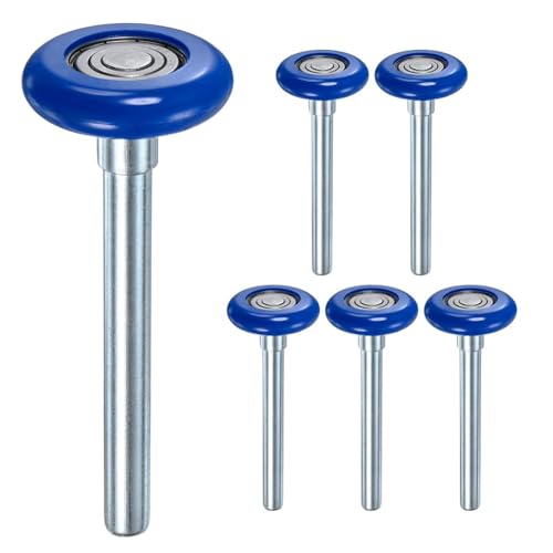 Suoumwa 6 Stück Nylon-Garagentorrollen, 1,8/46 mm Leise Garagentorräder, Hochbelastbare 6200zz 8-Präzisionslager B Suoumwa 6 Stück Nylon-Garagentorrollen, 1,8/46 mm Leise Garagentorräder, Hochbelastbare 6200zz 8-Präzisionslager B von Suoumwa