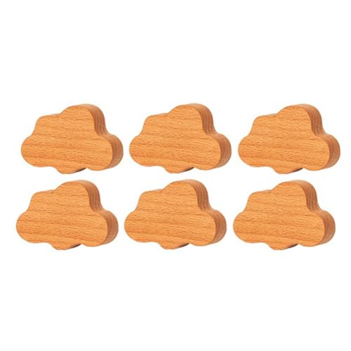 Suoumwa 6PCS Wolkenförmige Möbelgriffe Moon Drawer Holzknöpfe Holzziehgriffe Set Schubladenknöpfe Suoumwa 6PCS Wolkenförmige Möbelgriffe Moon Drawer Holzknöpfe Holzziehgriffe Set Schubladenknöpfe von Suoumwa