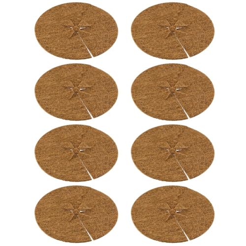 Suoumwa Blumentopfmatten Blumentopf-Abschirmmatten Baumzaunmatten Anti-Unkrautmatten Blumentopf-Dekomatten Gartenpflanzen 40cm von Suoumwa