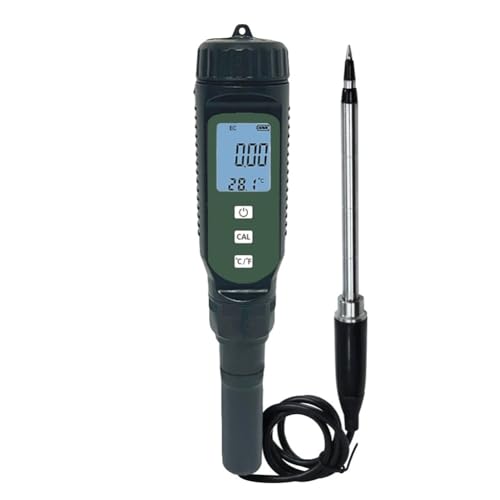 Suoumwa Boden-EC-Detektor Wert Temperaturerkennung Externe Sonde Garten Grasland Temperatur EC-Detektor Suoumwa Boden-EC-Detektor Wert Temperaturerkennung Externe Sonde Garten Grasland Temperatur EC-Detektor von Suoumwa