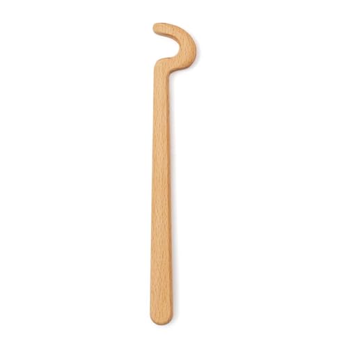 Suoumwa DIY Hand Keramikflaschenmodellierungswerkzeuge Leer Verlängerte Topf Glatte Auxiliär -Keramik -Werkzeuge Holzlanggriff B B von Suoumwa