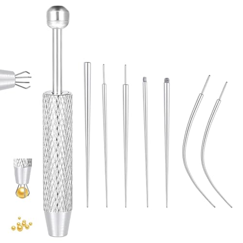 Suoumwa Flacher Rückenohrringe Applikator Tool-Piercing Taper Ball Grabber zum des Schmucks, Body Piercing Kit Enthalten Suoumwa Flacher Rückenohrringe Applikator Tool-Piercing Taper Ball Grabber zum des Schmucks, Body Piercing Kit Enthalten von Suoumwa