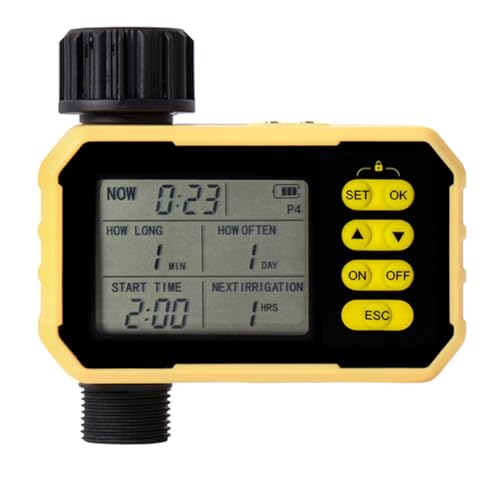 Suoumwa Garten Rasenanlagen Solar Timer Intelligenter Bewässerungswässerung Timer Autowassersparung Solarbewässerung Controller von Suoumwa