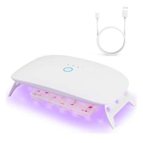 Suoumwa Harz UV Lampe UV Harz Schnellhärtung Geeignet für Harz Schmuckherstellung, Harzform Aushärtung von Suoumwa