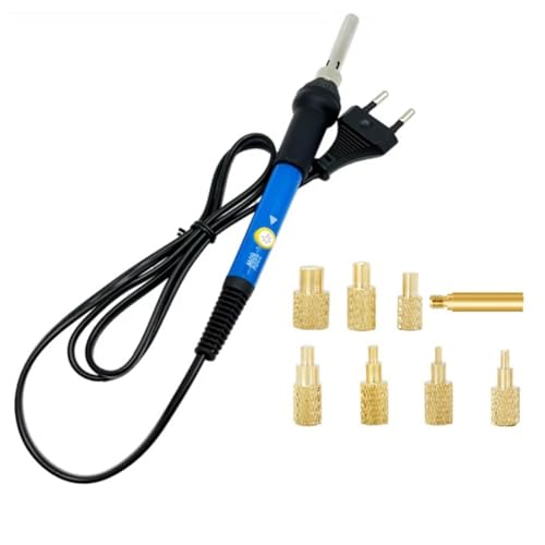 Suoumwa Löteisenspitze Wärme-Set-Einsatzwerkzeug mit M2-M6-Messingmuttern, Perfekt für 3D-Drucker-EU-Plug-Version Suoumwa Löteisenspitze Wärme-Set-Einsatzwerkzeug mit M2-M6-Messingmuttern, Perfekt für 3D-Drucker-EU-Plug-Version von Suoumwa