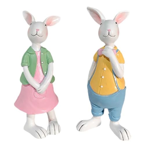 Suoumwa Niedliche Tierdekoration Ländliche Heimtierharz Tierfigur Dekoration Desktop Ornamente Suoumwa Niedliche Tierdekoration Ländliche Heimtierharz Tierfigur Dekoration Desktop Ornamente von Suoumwa