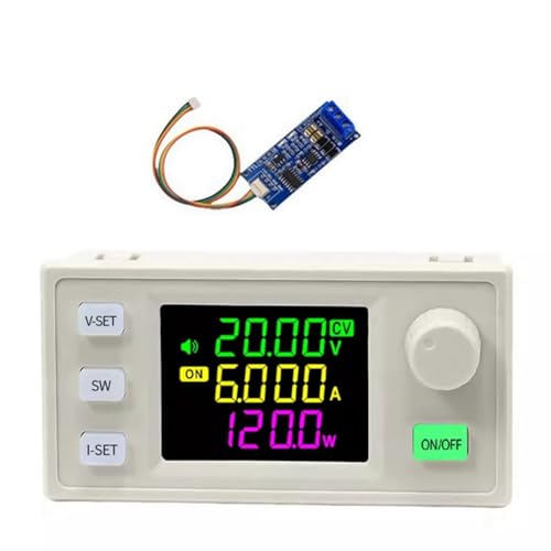 Suoumwa SK120X CNC DC Reguliertes Netzteil+ K485X-, 6-36V Bis 0-36V DC-DC-Stiefenaufwärts-/Schritt-Down-Konverter, 120-W-USB-Stabilisierte Bank von Suoumwa