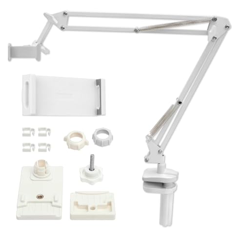 Suoumwa Stickstillstand Verstellbarer Stickstillstand Metall Rahmen Tischhalterung für Nadelpoint -Projekte Tablet Telefon A von Suoumwa