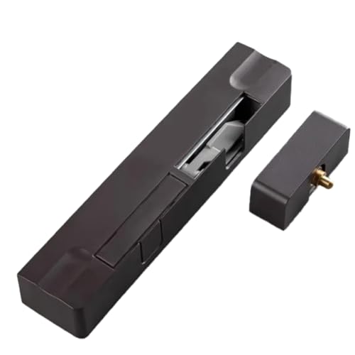 Suoumwa Tür Näher Stopper Automatisch Näheres Schloss Retractile Schließschloss Retractable Schließtope Schwarz und Links von Suoumwa