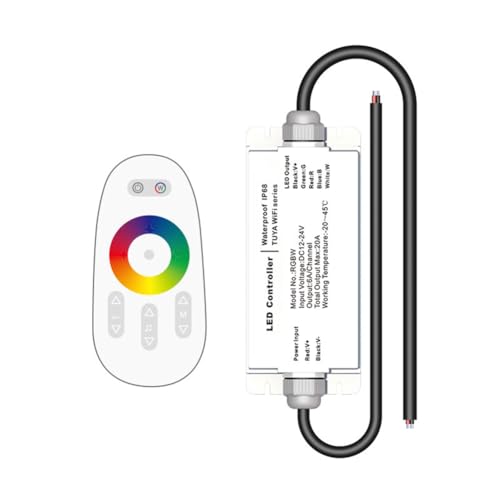 Suoumwa Tuya WIFI DC12V 24V LED Streifen Wasserdichter Controller IP68 Regenfest mit Tuya Voice Fernbedienung RGBW Suoumwa Tuya WIFI DC12V 24V LED Streifen Wasserdichter Controller IP68 Regenfest mit Tuya Voice Fernbedienung RGBW von Suoumwa