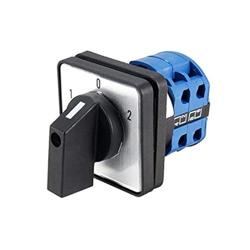 Suoumwa Umschalter LW26-25 3 Positionen 8 Anschlüsse Universal Drehnockenschalter Rastschalter 550V 25A Suoumwa Umschalter LW26-25 3 Positionen 8 Anschlüsse Universal Drehnockenschalter Rastschalter 550V 25A von Suoumwa
