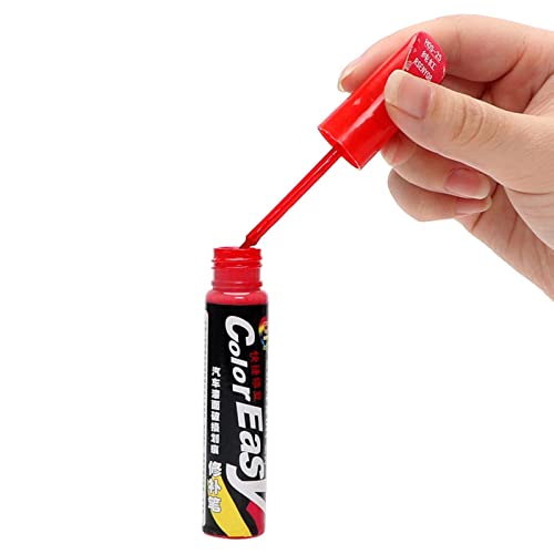 Supatmul Auto Kratzer Reparaturstift Lackstift, Autokratzer Entferner Lackstift wasserdichte Autolack Kratzer Entferner Stift Kratzerentferner Lackreparaturstift Autolack Reparaturstift, 10 ml, Rot von Supatmul