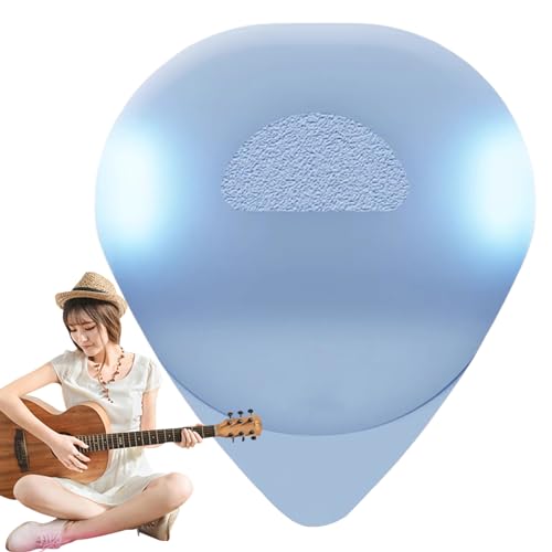 Supatmul LED Leuchtendes Gitarrenplektrum, Personalisiertes Leuchtendes Plektrum, Langlebig Gitarren-Zubehör für Musikliebhaber Gitarrenanfänger von Supatmul