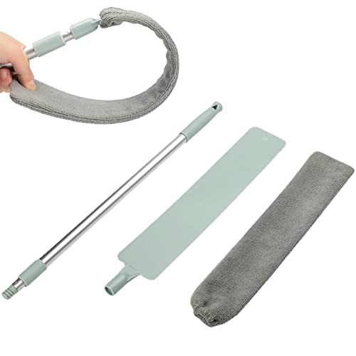 Supatmul Spalt-Staubreiniger, Biegbare Flach Spalt-Staubbürste zum Reinigen unter Geräten, Couch, Kühlschrank, Waschmaschine, Abnehmbare und waschbare Mikrofaser Staubwedel Supatmul Spalt-Staubreiniger, Biegbare Flach Spalt-Staubbürste zum Reinigen unter Geräten, Couch, Kühlschrank, Waschmaschine, Abnehmbare und waschbare Mikrofaser Staubwedel von Supatmul