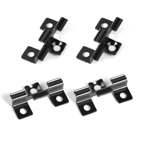 SUPAWAY 100 Stück WPC Fliesen Clips Klammer 6,5 mm Dielen Befestigungsclips Edelstahl-Verbund-Clips für Montage von Terrassendielen WPC Terrassendielen Clips, Klemmbereich 6,5 mm, Schwarz SUPAWAY 100 Stück WPC Fliesen Clips Klammer 6,5 mm Dielen Befestigungsclips Edelstahl-Verbund-Clips für Montage von Terrassendielen WPC Terrassendielen Clips, Klemmbereich 6,5 mm, Schwarz von Supaway