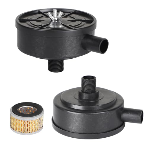 SUPAWAY 2 Stück Luftkompressor Filter Schalldämpfer 20mm 1/2 PT Außengewinde Luftkompressor Ansaugfilter mit Drahtfilter Ersatzteile Luftkompressor für Filterpumpe Schalldämpfer als Kompressor Zubehör SUPAWAY 2 Stück Luftkompressor Filter Schalldämpfer 20mm 1/2 PT Außengewinde Luftkompressor Ansaugfilter mit Drahtfilter Ersatzteile Luftkompressor für Filterpumpe Schalldämpfer als Kompressor Zubehör von Supaway