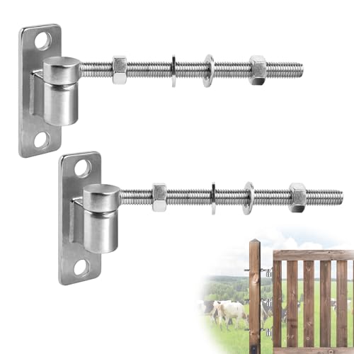 SUPAWAY 2 Stück M12 Torscharnier 20cm J Bolzen Torscharners, Schwerlast Gartentorscharnier, Zaunscharniere, Verstellbare Bolzen Scharnier, Kloben für Bauernhoftor, Feldtor, Holzzaun und Metallzaun SUPAWAY 2 Stück M12 Torscharnier 20cm J Bolzen Torscharners, Schwerlast Gartentorscharnier, Zaunscharniere, Verstellbare Bolzen Scharnier, Kloben für Bauernhoftor, Feldtor, Holzzaun und Metallzaun von Supaway