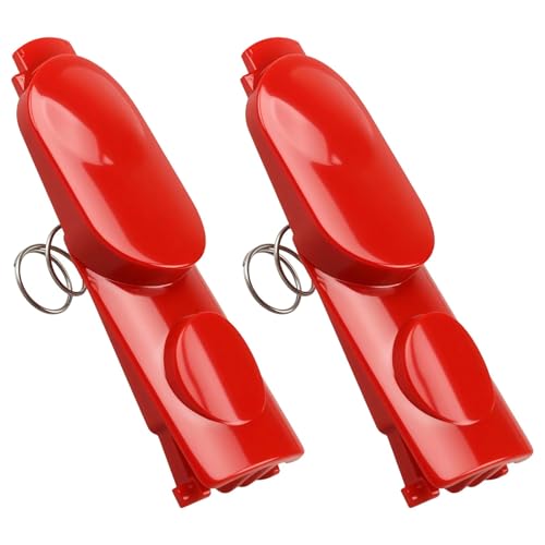 2 Stück Clip Latch Tab Button mit Feder, Clip-Verriegelungsknopf mit Feder, für V7 V8 V10 V11 V15 Staubsauger Elektroantrieb Ersatzteile, Cleaner Head Clip Latch Tab Button von Supecesorio
