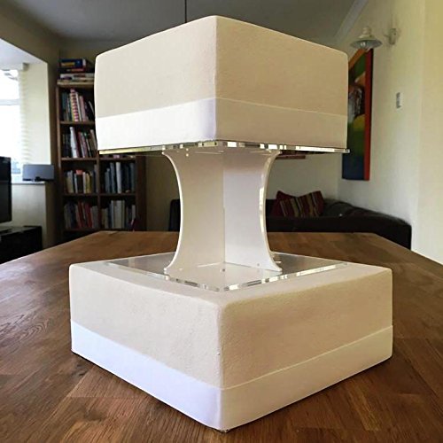 Kuchen Stumpen Quadrat Fest - Weiß, Base 15 cm, Top 13 cm von Super Cool Creations