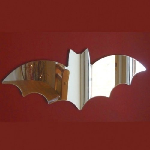 Super Cool Creations Gruselige Fledermaus Spiegel – 20 cm x 8 cm von Super Cool Creations