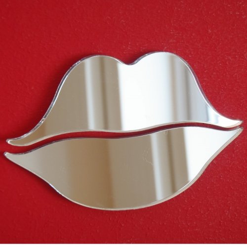 Super Cool Creations Lippen Spiegel – 60 cm x 37 cm von Super Cool Creations