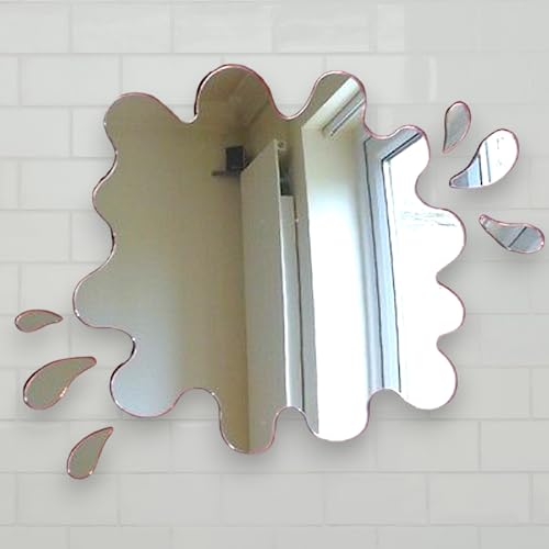 Super Cool Creations Pfütze Spiegel mit sechs Splash Spiegel – 53 cm x 45 cm von Super Cool Creations