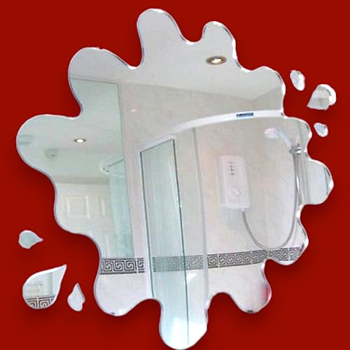 Super Cool Creations Pfützenspiegel mit 6 Spiegeln, 45 x 42 cm von Super Cool Creations