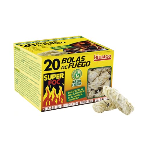 Super Foc Feuerbälle zum Anzünden von Holz, ökologisches Wachs, 20 Stück Super Foc Feuerbälle zum Anzünden von Holz, ökologisches Wachs, 20 Stück von Super Foc