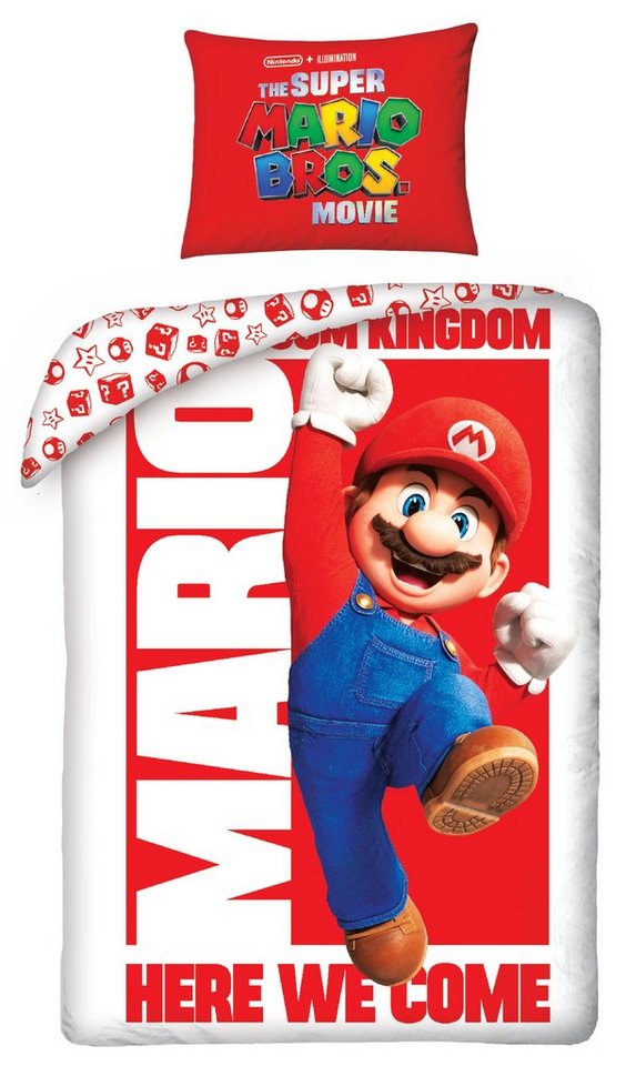 Bettwäsche Super Mario Kinderbettwäsche 140 x 200 cm, Super Mario von Super Mario