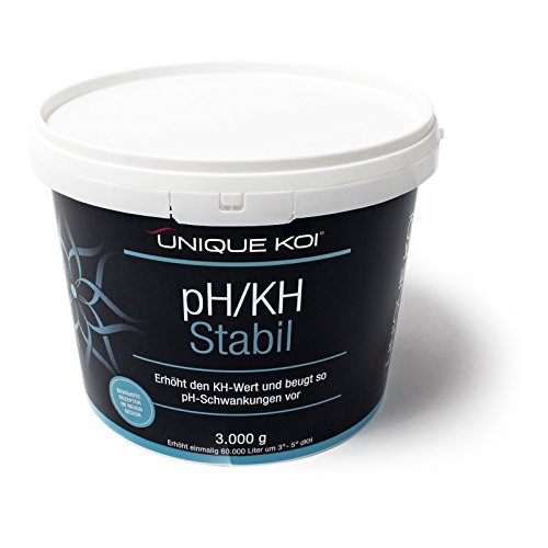 Unique Koi pH KH Stabil 3000 g für 60000 L Teichwasser stabilisiert den pH Wert Unique Koi pH KH Stabil 3000 g für 60000 L Teichwasser stabilisiert den pH Wert von onlyfly