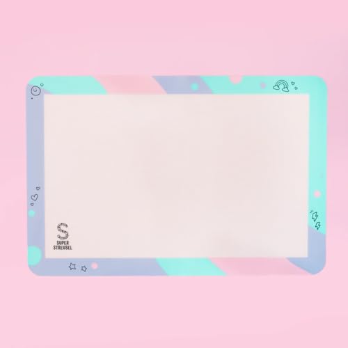 Super Streusel Backmatte Silikon 42x28 cm Hitzebeständig BPA & PFAS Frei | Durchsichtig zum Cake Topper erstellen | Backfolie Wiederverwendbar | Dauerbackfolie für Backofen Matte | Dauerbackmatte Super Streusel Backmatte Silikon 42x28 cm Hitzebeständig BPA & PFAS Frei | Durchsichtig zum Cake Topper erstellen | Backfolie Wiederverwendbar | Dauerbackfolie für Backofen Matte | Dauerbackmatte von Super Streusel