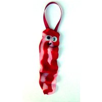 Bacon Weihnachtsanhänger Handgemachtes Feinschmecker Geschenk Aus Polymer Clay von SuperAwwwsome