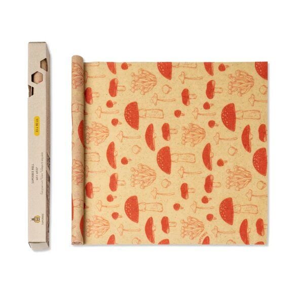 SuperBee Bienenwachstuch Rolle 33cm x 90cm - die nachhaltige und flexible Alternative zu Plastik - verschiedene Designs von SuperBee