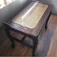 Benutzerdefinierte Form Und Größe Klare Arbeitsplattenschoner, Tischplattenschützer/Serviermatten, Graviert Oder Einfarbig von SuperCoolCreations
