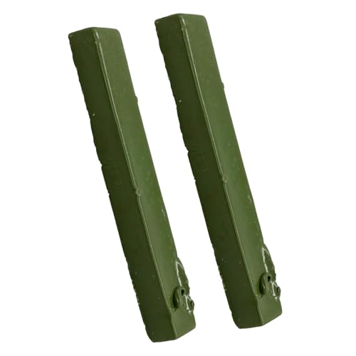 SuperDi Grüner DOP-Wachs-Ersatz für Lapidar-Cabochons, Cabochons, zum Formen, Polieren, Schneiden aus Bienenwachs, 2 Stück SuperDi Grüner DOP-Wachs-Ersatz für Lapidar-Cabochons, Cabochons, zum Formen, Polieren, Schneiden aus Bienenwachs, 2 Stück von SuperDi