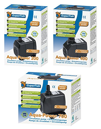 Pompe à eau pour aquarium 690 l/h Superfish AquaPower 700 von Superfish