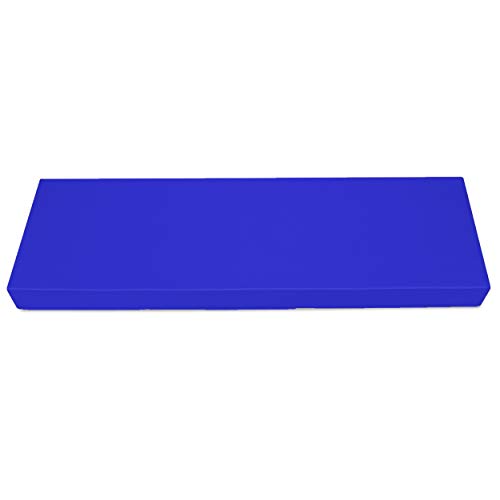 SuperKissen24. Palettenkissen Palettenauflagen Sitzkissen - 120x40 cm - Outdoor und Indoor - blau von SuperKissen24.