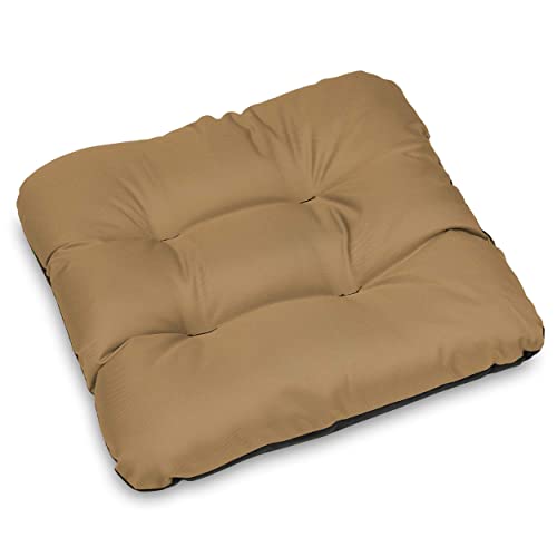 SuperKissen24. Stuhlkissen Sitzkissen für stühle - 4er Set 45x45 cm - Outdoor und Indoor - beige von SuperKissen24.