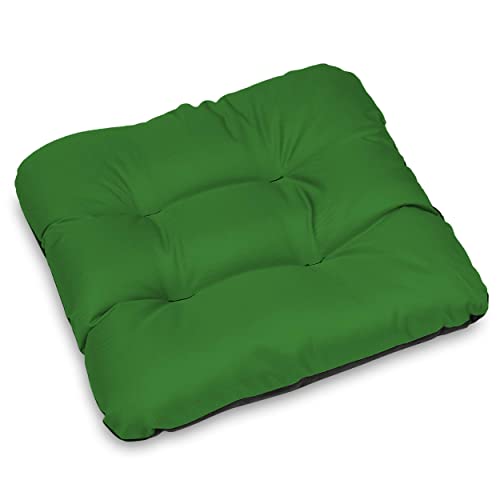 SuperKissen24. Stuhlkissen Sitzkissen für stühle - 4er Set 45x45 cm - Outdoor und Indoor - grün von SuperKissen24.