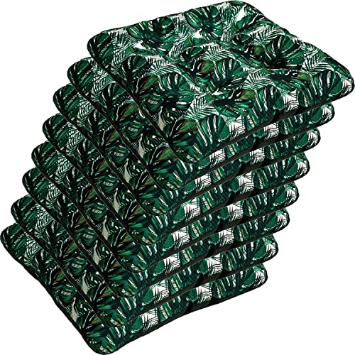 SuperKissen24. Stuhlkissen Sitzkissen für stühle - 8er Set 45x45 cm - Outdoor und Indoor - Exotic von SuperKissen24.