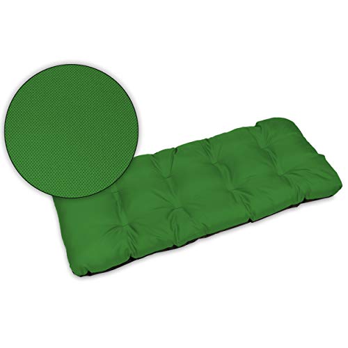 SuperKissen24. Sitzkissen Bankkissen Bankauflage für Gartenbank - 100x50 cm - Outdoor und Indoor - grün SuperKissen24. Sitzkissen Bankkissen Bankauflage für Gartenbank - 100x50 cm - Outdoor und Indoor - grün von SuperKissen24.