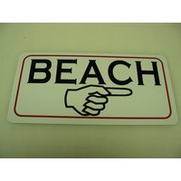 Beach Metallschild Boardwalk Beach Metallschild Boardwalk von SuperSigns2