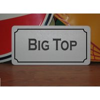 Big Top Blechschild Für Circus Fair Karneval Boardwalk Vergnügungspark Big Top Blechschild Für Circus Fair Karneval Boardwalk Vergnügungspark von SuperSigns2